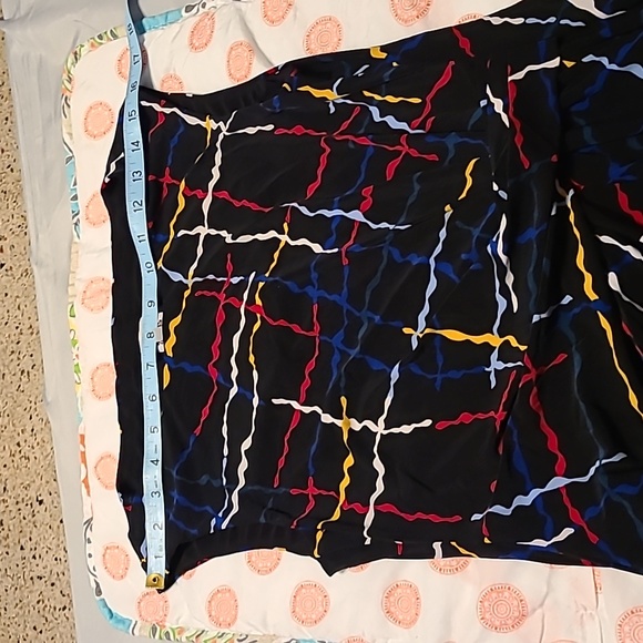 Anne Klein women's small  Faux-Wrap sleeveless knee length dress NWT - Picture 6 of 11